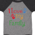 thumbnail image 4 of Inktastic I Love My Family Boys or Girls Baby Bodysuit, 4 of 5