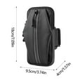 thumbnail image 3 of Running Phone Arm Bag with Waterproof Zipper Pouch, Adjustable Strap & Reflective Strip for Sesolution Storage During Jogging, Cycling, and Fitness Activities for Men and Women,Vsgery, 3 of 6