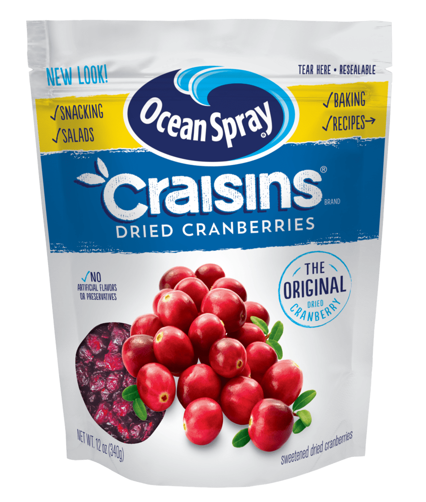 Ocean Spray Craisins GlutenFree Original Dried Cranberries, 12 Oz