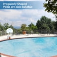 thumbnail image 5 of WYDK 12Mil Solar Pool Cover 12x24FT Rectangle Solar Blanket for Inground Pool and Above-Ground Swimming Pool, Clear (12' x 24'), 5 of 9
