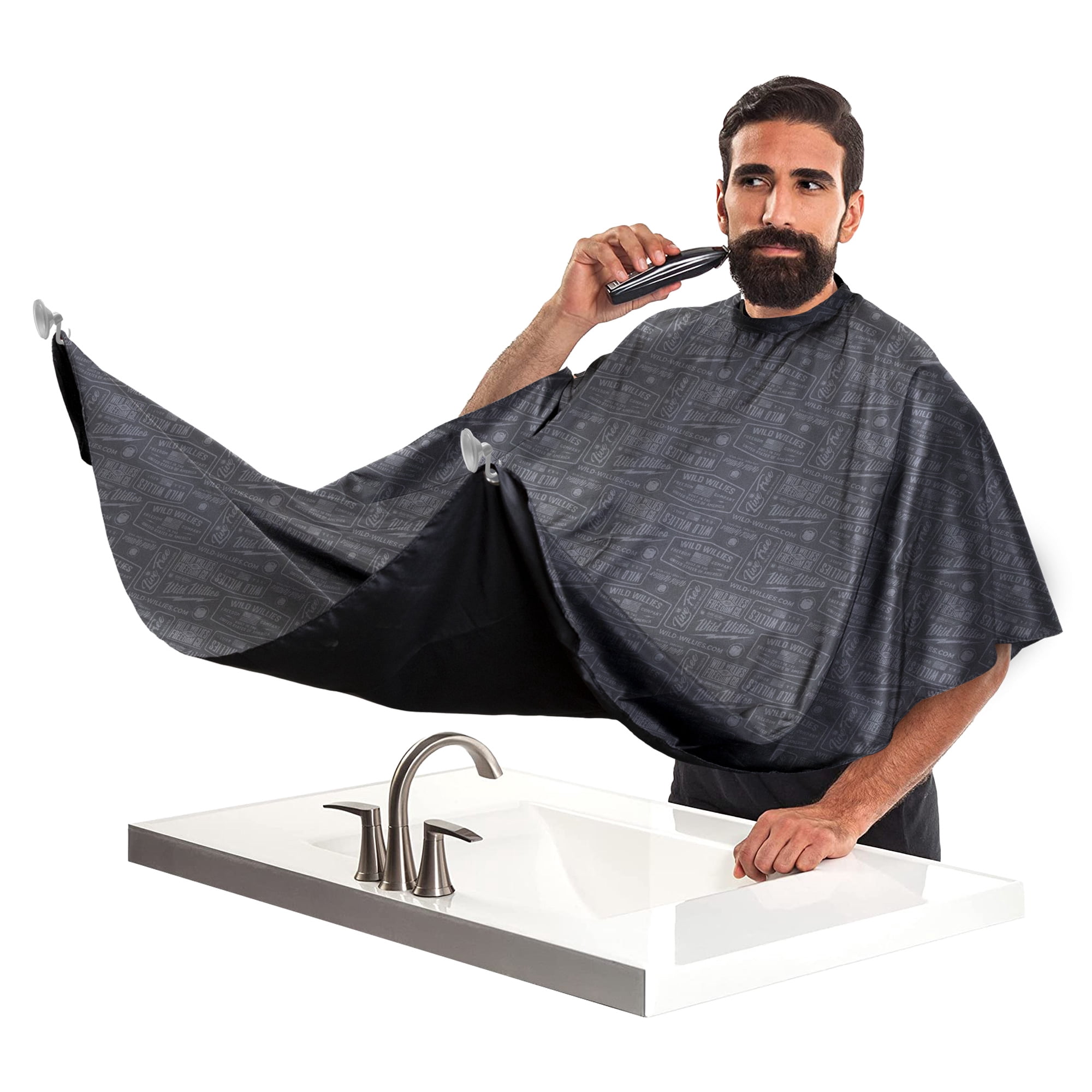 Wild Willies Trim Trap, Non-Stick Beard & Hair Trimmings Catcher, 1 Count