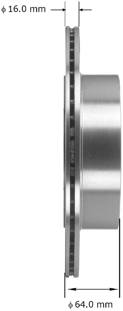Bendix PRT5948 Premium Brake Rotor