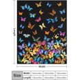thumbnail image 2 of Butterfly Blanket Beautiful Butterfly Throw Blanket Ultra Soft Blankets Lightweight Cozy for Bed Couch Sofa 50"x40", 2 of 7