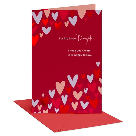 American Greetings Valentine's Day Card for Daughter (Happy Heart)