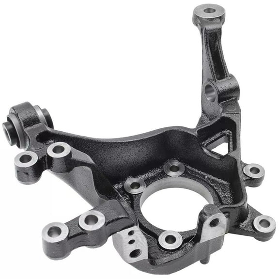 Detroit Axle - Rear Left Steering Knuckle for Ford 2011-2014 Edge, Lincoln 2011-2015 MKX, Driver Side Steering Knuckle Assembly 2012 2013 Replacement