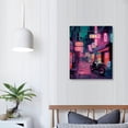 thumbnail image 3 of ONETECH Japan Art Poster - Japanese Print Artwork on Canvas Roll - Tokyo Anime Wall Art Picture Gift - Preppy Night City Wall Decor Poster for Room Aesthetic Bedroom Kitchen, 3 of 4
