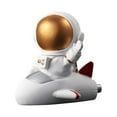 thumbnail image 2 of CxhicLuv Mini Resin Astronaut Doll, Space-Themed Christmas Decor, Unique Astronaut Ornament for Kids Room, Home & Office Decorations, Outer Space Figurine Gift for Kids & Holiday Party, 2 of 2