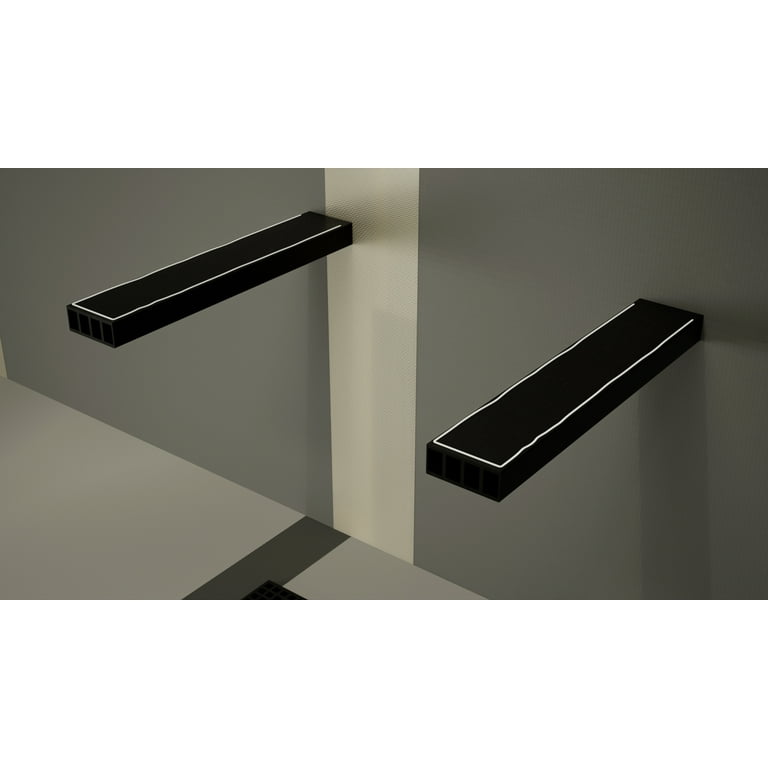 New* The Original Floating Corner Shower Bench Kit® with Dural