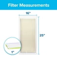 thumbnail image 4 of Filtrete™ Clean Living Dust Reduction Filter, MPR 600, 16 in x 25 in x 1 in, 4 of 5
