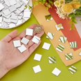thumbnail image 6 of 300Pcs Square Acrylic Self Adhesive Acrylic Mosaic Tiles Silver 20.5x20.5x1mm, 6 of 6