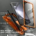 thumbnail image 5 of Decase Case for Samsung Galaxy Z Fold 5 5G (2023 Release),Samsung Z Fold 5 Case with S Pen Holder & Kickstand, Full Body Rugged Hinge Protection Case with Built-in Screen Protector,Orange, 5 of 6