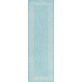 thumbnail image 3 of Bliss Rugs Greek Key Indoor Outdoor Rug Water Resistant Runner Rug for Patio, Hallway, Entryway, Deck, Aqua ,2' x 8', 3 of 8