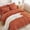 Terracotta, variant on Litanika 7 Piece Boho Tufted Bed in a Bag Set King Size Emerald, All Season Fluffy Lightweight Complete Bedding with Comforter Sheets Pillowcases and Shams