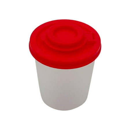 

Mini Condiment Set Pepper Shakers Proof Set Of Shaker To Go Camping Picnic Outdoors Kitchen Lunch Boxes Travel Set Clear With Red Covers Lids Airtight Bar Serving Tray Set Condiments Holder And