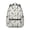 Jack Russell Terrier, variant on Jack Russell Terrier and Dog Paw Print Backpack for School, Cute School Bag with Adjustable Shoulder Straps and Padded Back, 15.3"x11"x7.1"