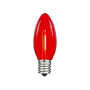 25 Pack C9 LED Outdoor Christmas Replacement Bulbs, Warm White, C9/E17 Base - Picture 41 of 48