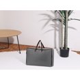 thumbnail image 7 of Unique Bargains 1 Pack Clothes Storage Bags Moving Bags Light Gray 24*16*10in, 7 of 7