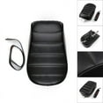 thumbnail image 2 of Black Rear Passenger Pillion Seat for Sportster Iron 883 XL883N 2016-2019, 2 of 7