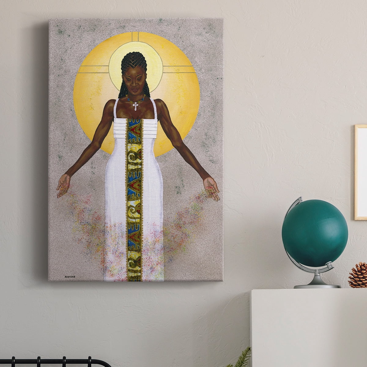 Her Peace Premium Gallery Wrapped Canvas - Ready to Hang