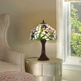 thumbnail image 2 of Tiffany-style Iris Table Lamp, 2 of 5