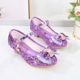 thumbnail image 6 of Little Girls Dress Shoes Low Heel Party Wedding Princess Shoes Non-slip Shoes, 6 of 8