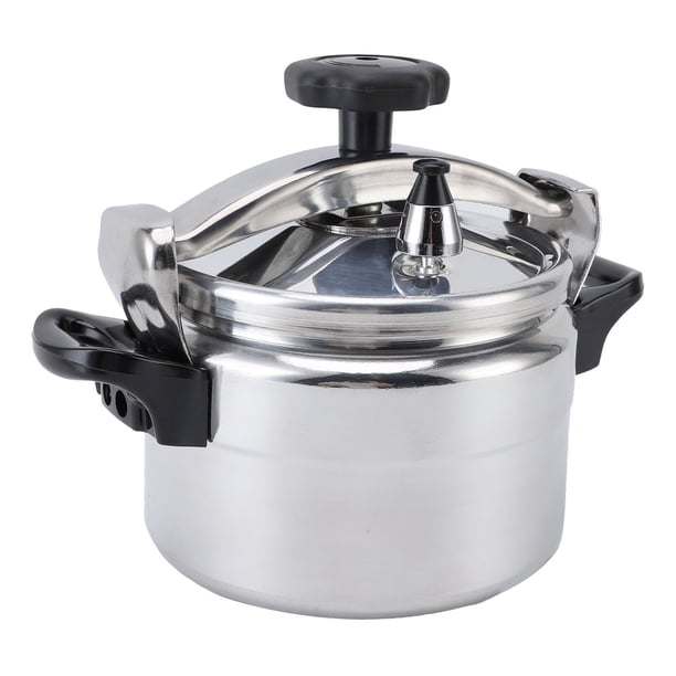 Olla A Presión De Aluminio De 6 Cuartos, Olla A Presión Para Enlatar Con Fondo Compuesto, Universal Para Estufa De Gas Con Parte Superior Plana