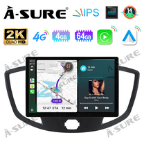 Asure 13.1" 2K Screen Car Stereo For Ford Transit Custom Android14 GPS BT Carplay   AHD