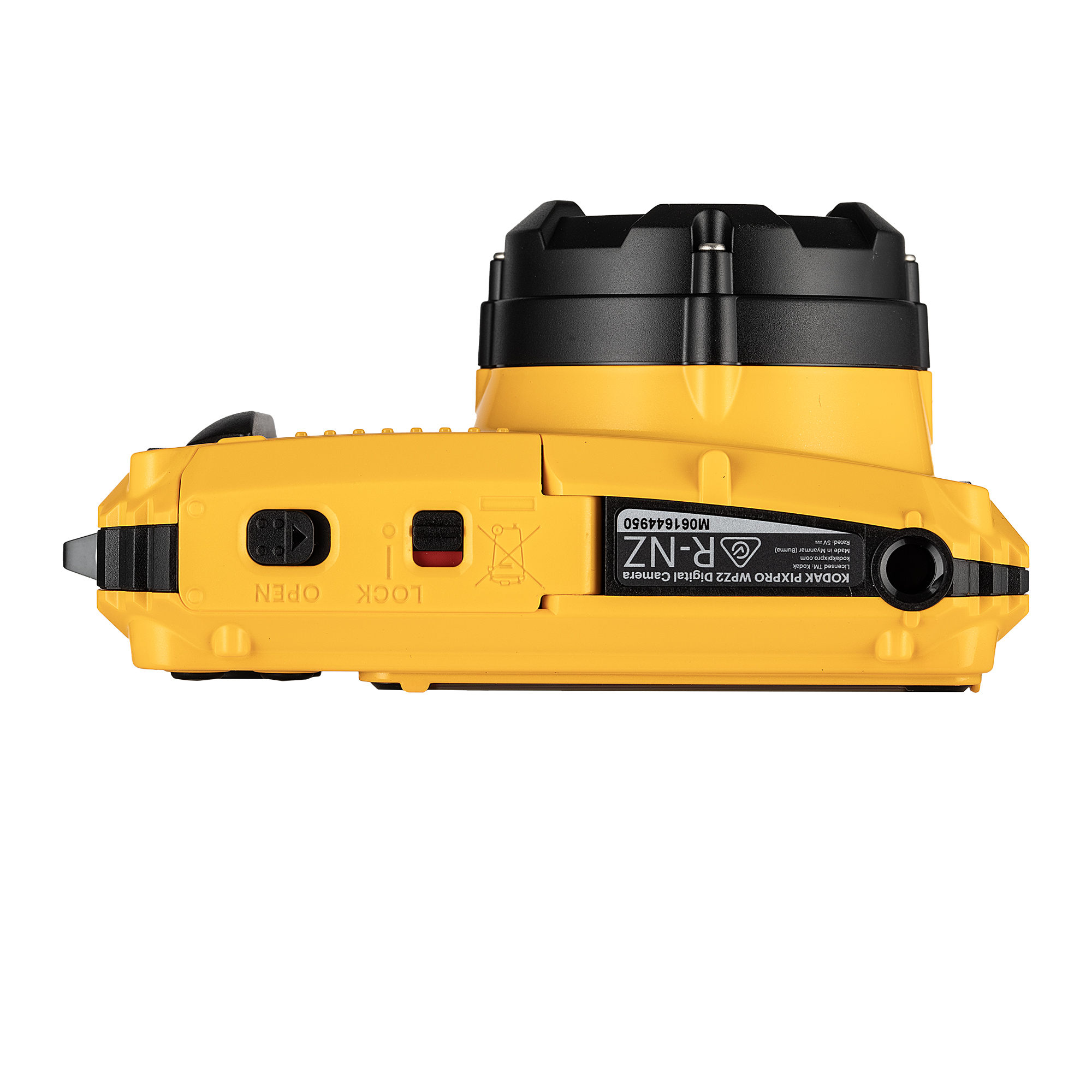 Kodak Pixpro WPZ2 Digital Camera (Yellow) Bundle Including: 2x 32