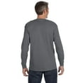 thumbnail image 2 of Gildan, The Adult Heavy CottonÃ¢â€žÂ¢ 5.3 oz. Long-Sleeve T-Shirt - CHARCOAL - XL, 2 of 2