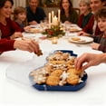 thumbnail image 4 of Christmas Snack Tray With Lid, Snowman-Shaped Tray,Christmas-Themed Snack Cookie Storage Tray, Christmas Table Decoration Tray For Family Home Party Holiday Indoor Outdoor Kitchen Livingroom, 4 of 7