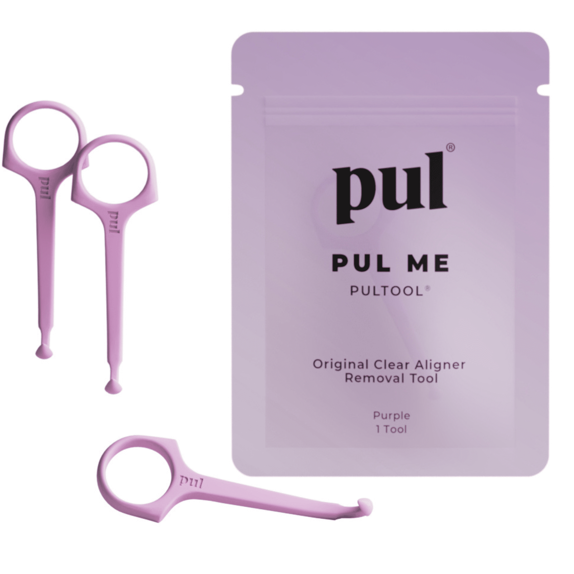 PUL Clear Aligner Removal Tool, Compatible with Removable Braces
