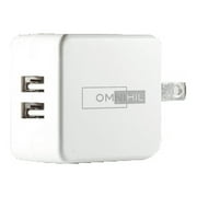 OMNIHIL 2-Port USB Charger for JLab Audio JBuds PRO Bluetooth Wireless Earbuds