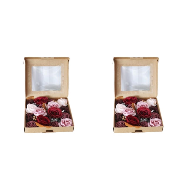 Yuarrent Durabilidad duradera Precio asequible Paneles de pared de flores artificiales Flores artificiales ecológicas de bajo mantenimiento ocho 2Conjunto