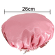 thumbnail image 2 of Paquete de gorros de ducha reutilizables, gorros grandes para mujer, gorros de pelo impermeables de doble capa para cabello largo gorros de ducha de pelo grueso para el cuidado del cabello Ofspeizc CPB-DE-LYY13-5, 2 of 5