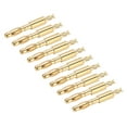 thumbnail image 1 of Banana Plug Male Connector, Copper 4mm Banana Plug Male Connector High     Anti Aging Gold Plated  For DIY Electrical Testing, 1 of 8