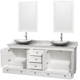 thumbnail image 2 of Wyndham Collection Wcv800080dwhcmovm24 Acclaim 80" Free Standing Vanity Set - Pyra Bone, 2 of 7
