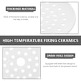 thumbnail image 4 of MasteelfCA 1Pc Versatile Dumpling Steamer Premium Ceramic Steaming Holder Fish Steaming Plate, 4 of 7