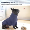 thumbnail image 6 of XXL Dog Sweater,Thermal Knit Big Dog Sweater Christmas,Pet Turtleneck Doggy Sweatshirt for Extra Large Dogs Boy Girl,Stretchy Large Dogs Cold Weather Outfit Pitbull Clothes,(Green XXL), 6 of 7