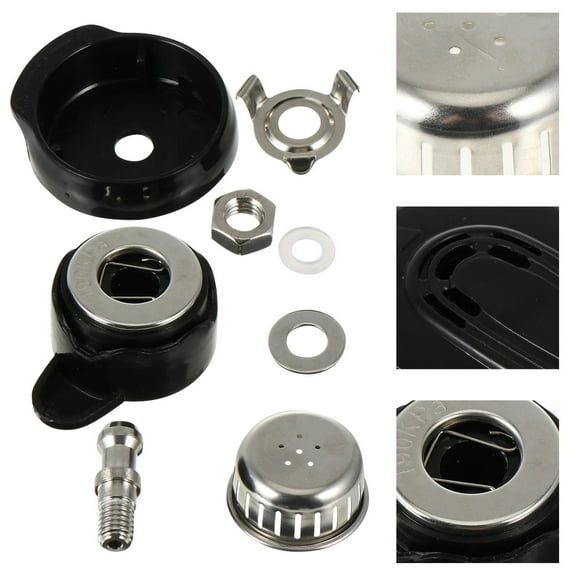 GAXIRE 1 Set Electric Pressure Cooker Exhaust Valve Set Replacement Part Prevent Steam Escape for Kitchen Use
