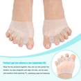 thumbnail image 2 of Forefoot Cushion, Durable Effective Convenient Toe Separators, For Foot Outdoor Home Toe, 2 of 8