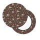 thumbnail image 2 of Balery Dachshund Dog Puppy Fundas de asiento para taburete de bar redondo de tela de terciopelo ajustables que protegen de arañazos y manchas para sillas de 14 a 17 pulgadas.-12 inch, 2 of 7