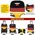 thumbnail image 3 of Luggage Cover Protector Travel Suitcase Covers Protective Skin for Carry On Baggage Fit 22-24 Inch Luggage, 3 of 5