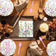 thumbnail image 7 of 168 Pcs Wildflower Party Decorations Spring Floral Baby Shower Birthday Decorations Include Plates,Cups,Napkins,Cutlery for Wildflower Baby Shower Tea Decorations Serve 24, 7 of 7