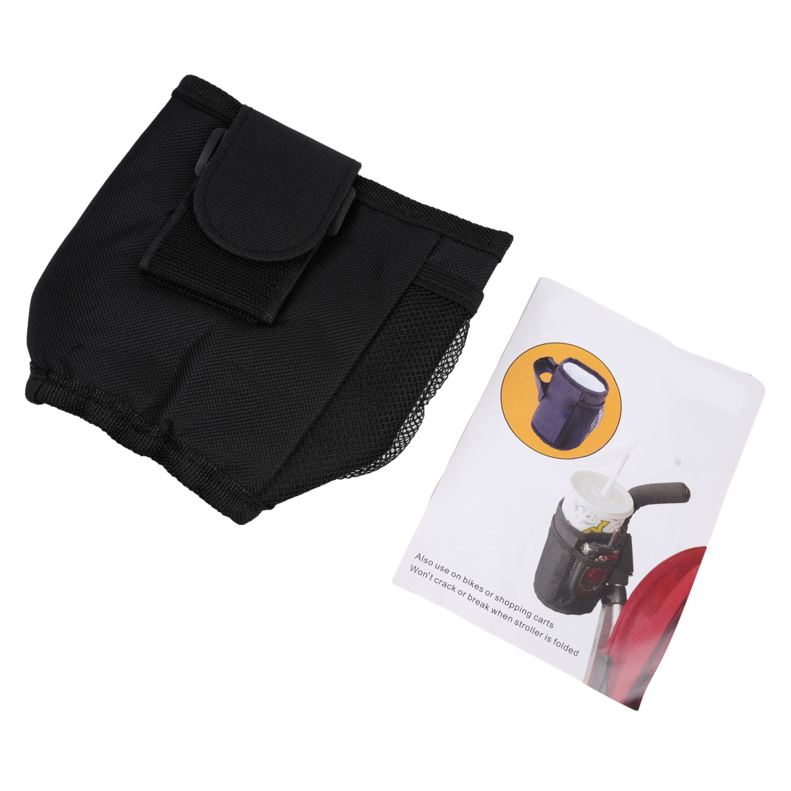 6 Pcs 3.93x5.51inch Outdoor Drink Bottle Cup Holder for Wheelchair Walker Rollator Stroller Insulation Cup Bag Oxford Cloth Waterproof EPE