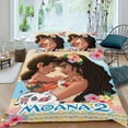 thumbnail image 2 of Moana Themed Bed Sheet Set Three Piece Set 53x79 Inches Comfortable And Skin Friendly Unique Design Creating A Star Studded Night, 2 of 6