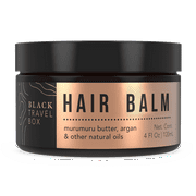 The Black Travel Box Hair Balm, 4 oz