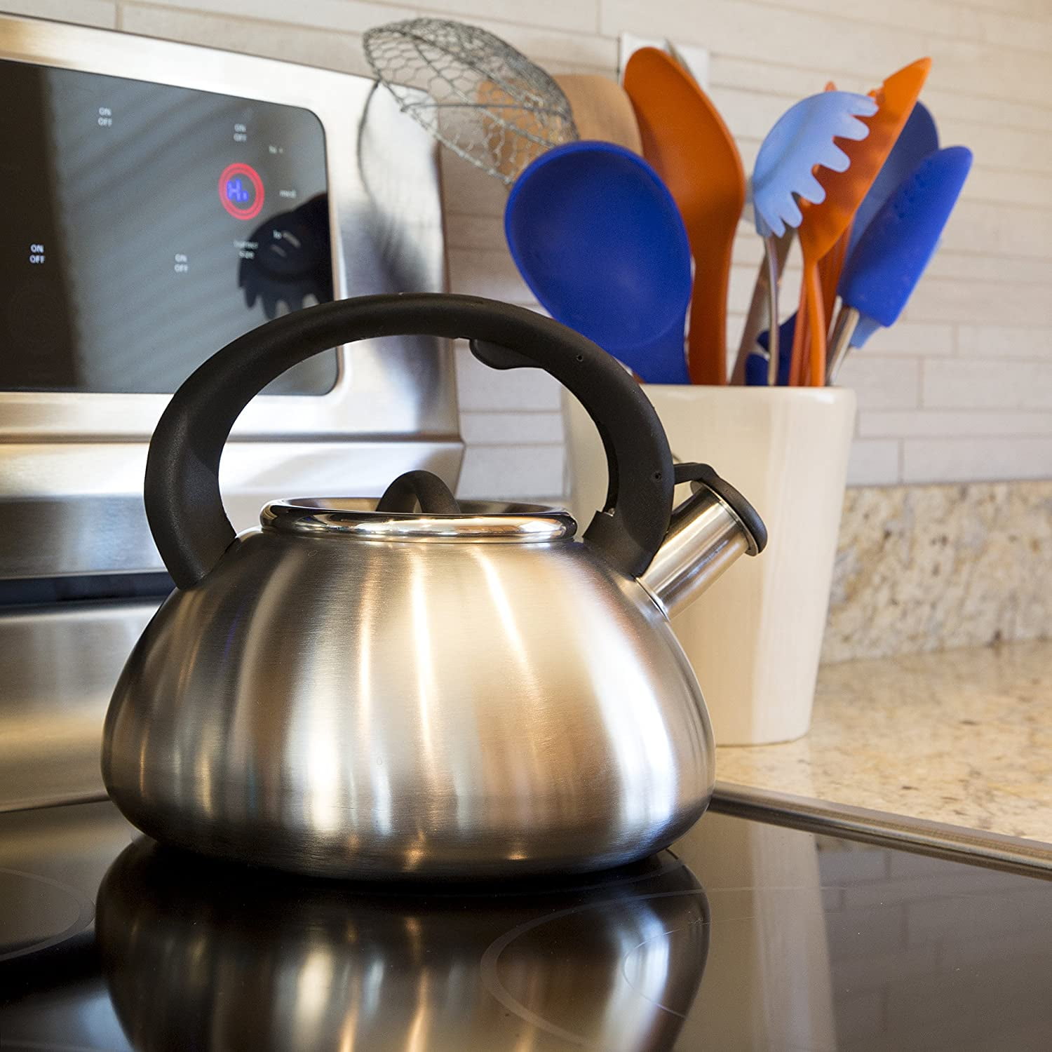 Shop Primula Avalon Whistling Tea Kettle, 2.5 Qt, Stainless