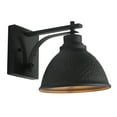 thumbnail image 5 of SAFAVIEH Melila 2-Light A19 Black Steel Wall Sconce with Black Shade, Set of 2, 5 of 7