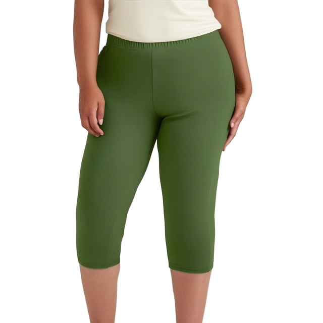 Pantalones de yoga de alto rendimiento para mujer: corte ajustado para hacer ejercicio y para el día a día, largo 7/8 con cintura elástica.