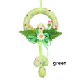 thumbnail image 4 of Injueey Guirnalda decorativa de espuma para fiestas temáticas de Pascua, guirnalda colgante de primavera de temporada, decoración de carteles Kits de decoración para fiestas Verde Injueey HA079202-03B, 4 of 6